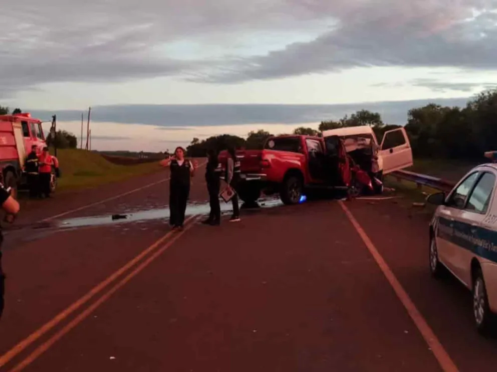 Falleció en el lugar del accidente