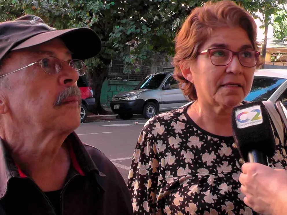 Luis Pegoraro y Sabina Flores Vera