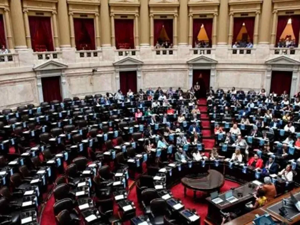 Con 124 diputados presentes y 133 ausentes
