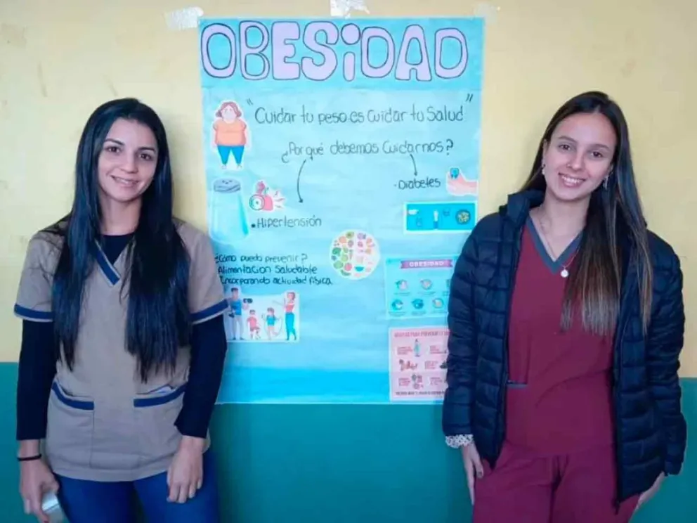 Micaela Báez y Cecilia Caballero
