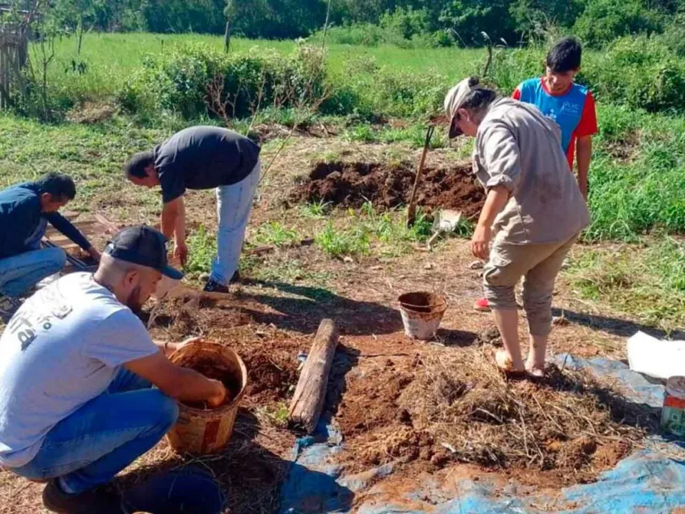 En cercanías al arroyo La Chancha