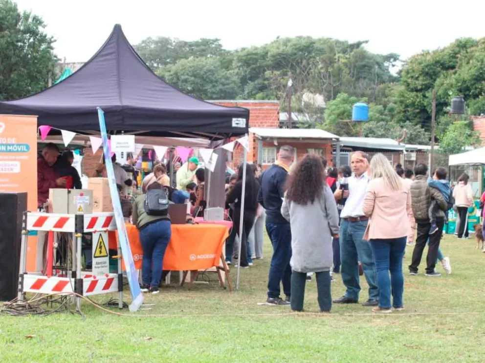 Acercó servicios esenciales