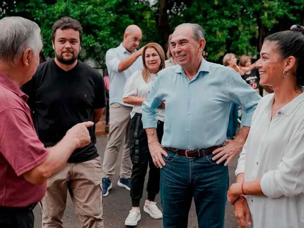 Leonardo Stellato, Daniel Vigo y  Malena Mazal