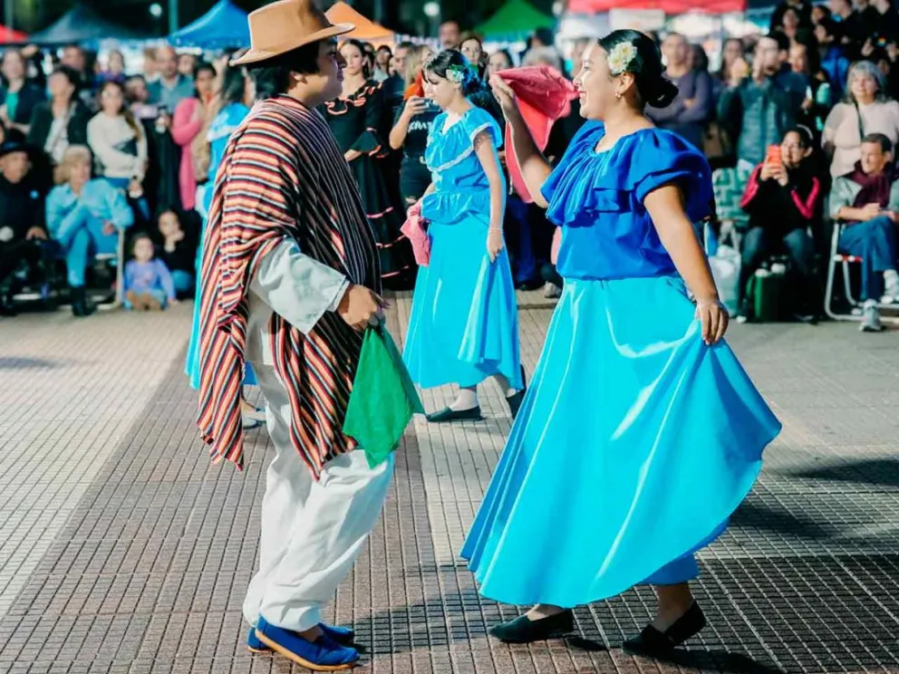 Hubo shows en vivo y ferias de productos