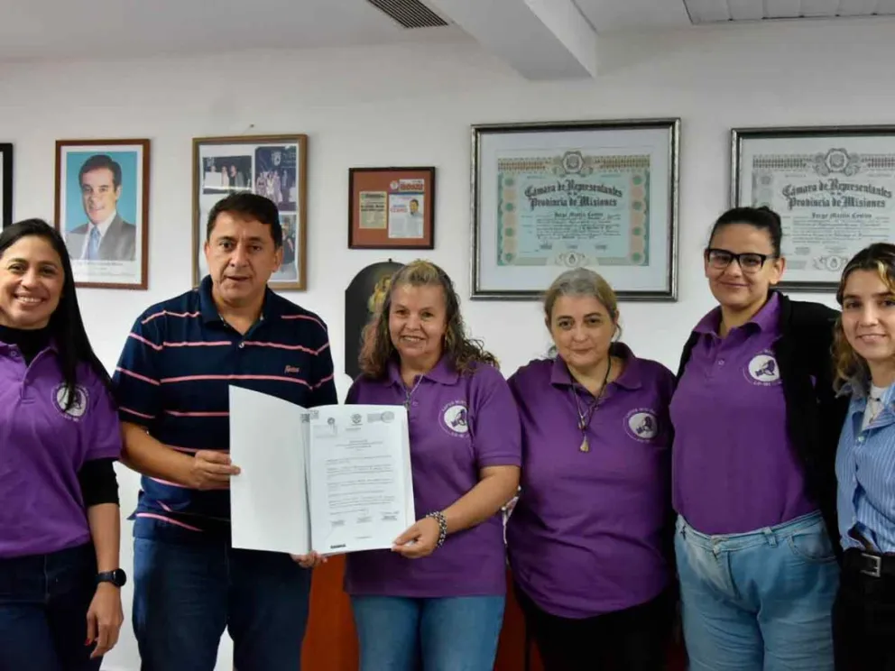 Martín Cesino en la presentación del proyecto de ley ￼ el proyecto de ley 