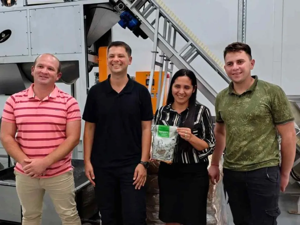 La empresa Maspura concretó su tercer envío