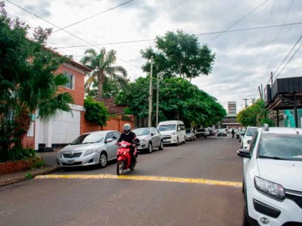 En calles Líbano y Félix Bogado