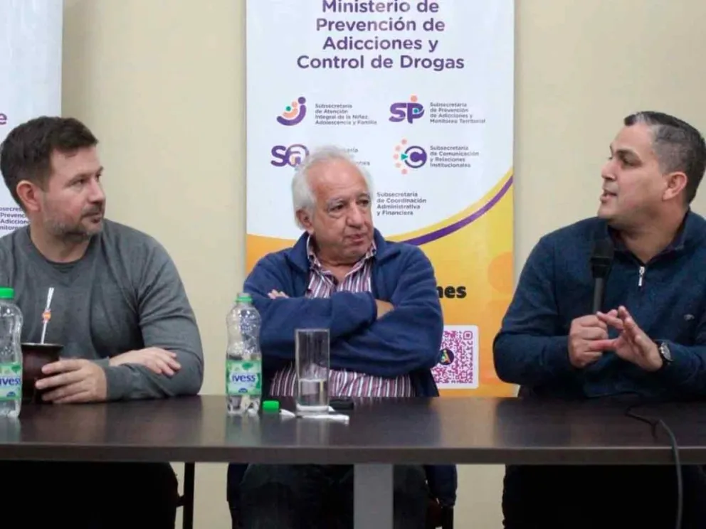 Ramiro Aranda, Alejandro Piscitelli y Roberto Padilla