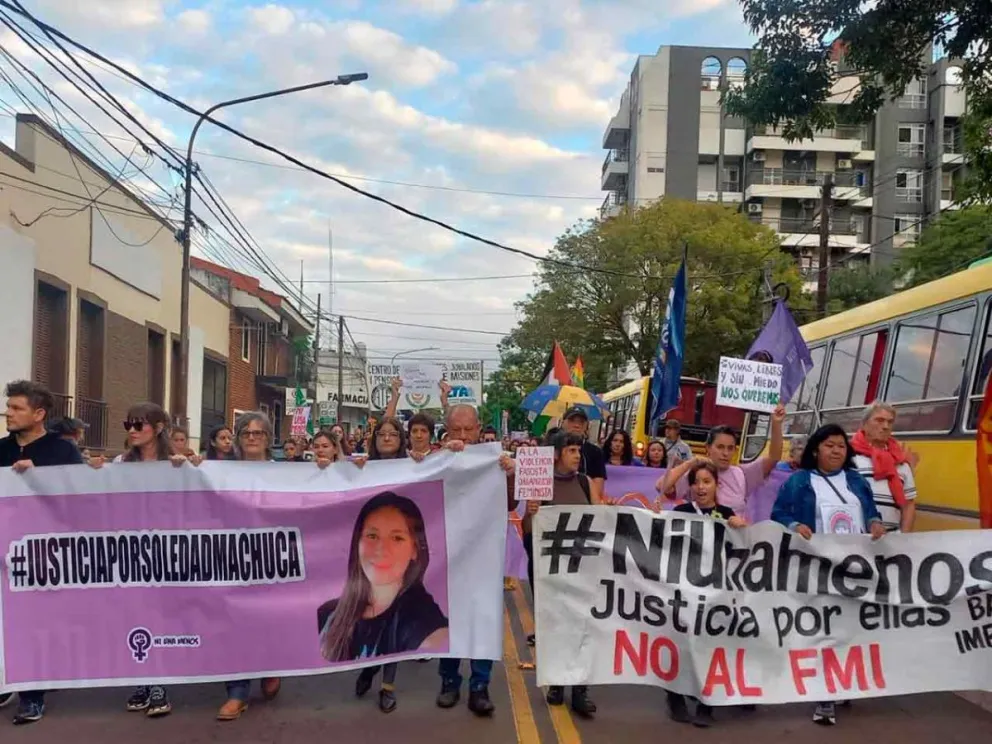 Exigieron justicia por las víctimas de violencia de género