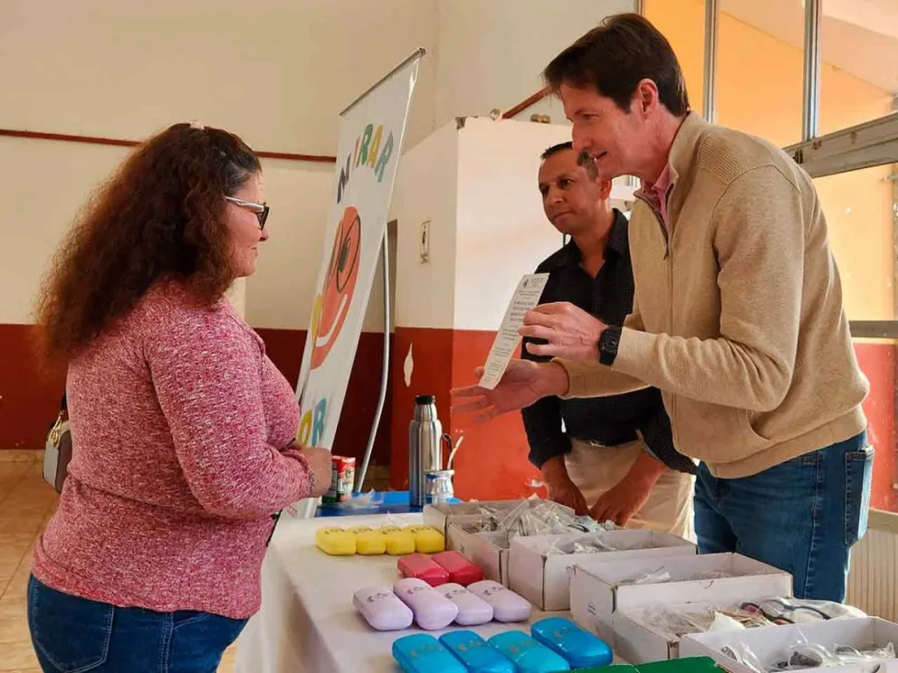 Héctor Rojas Decut acompañó el operativo