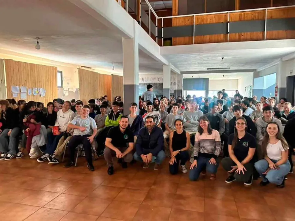 Asistieron a una charla sobre cuidado del entorno