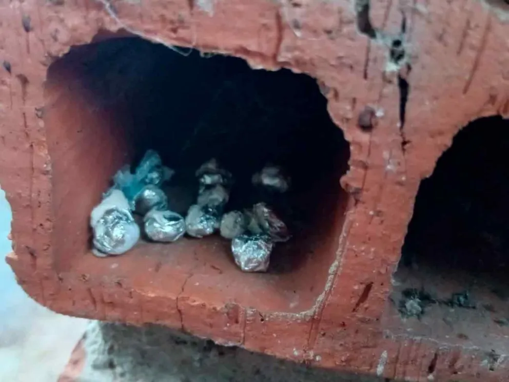 La droga incautada