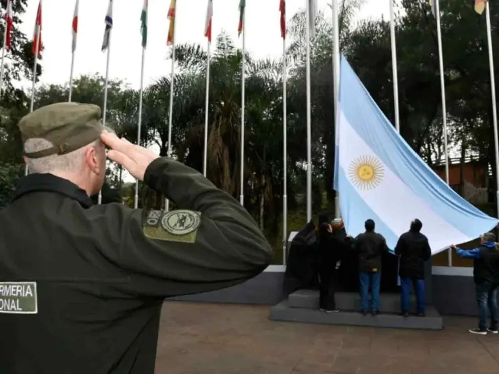 Acto cargado de respeto y emoción