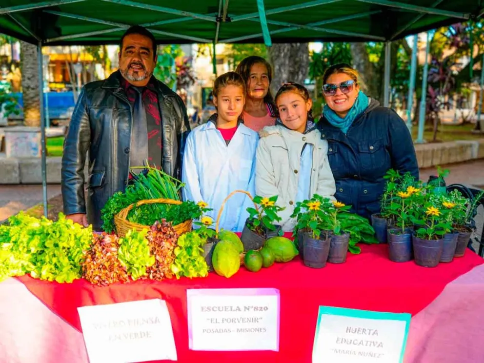 Uno de los stands participantes