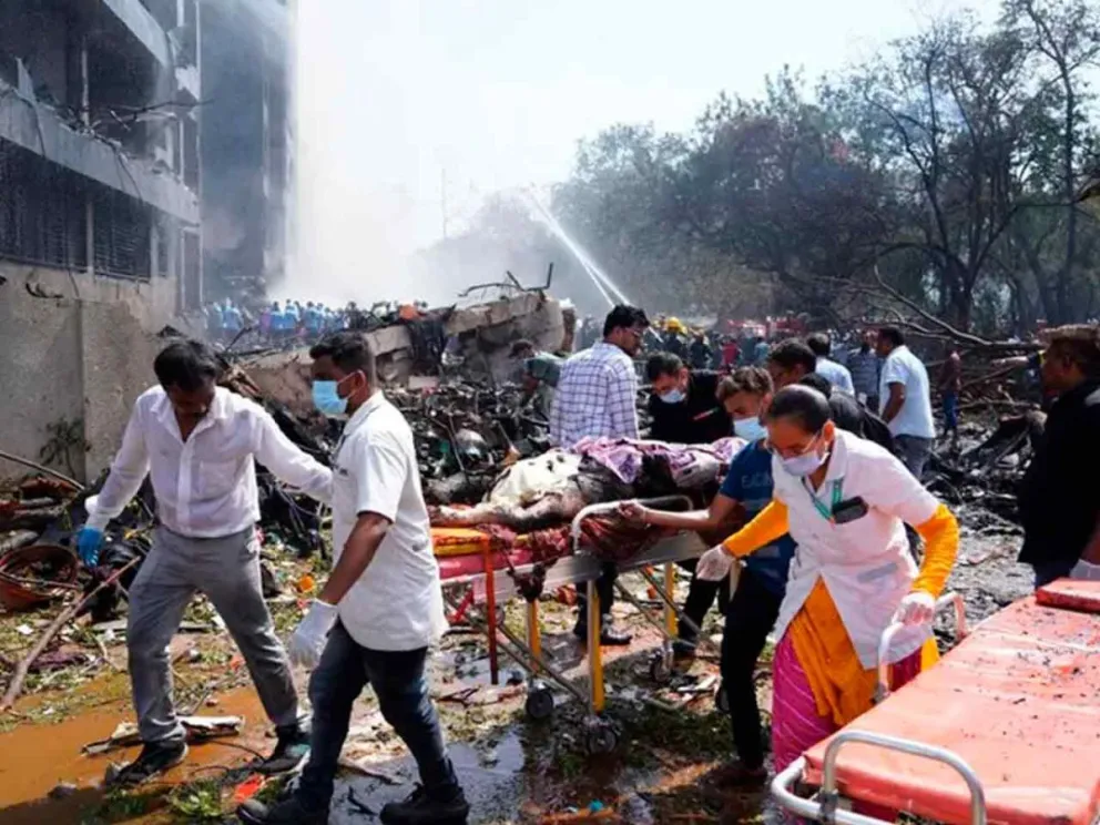 Una de las mayores catástrofes aéreas del país
