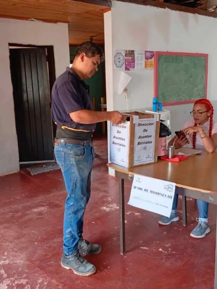 A cargo de la Dirección de Asuntos Barriales