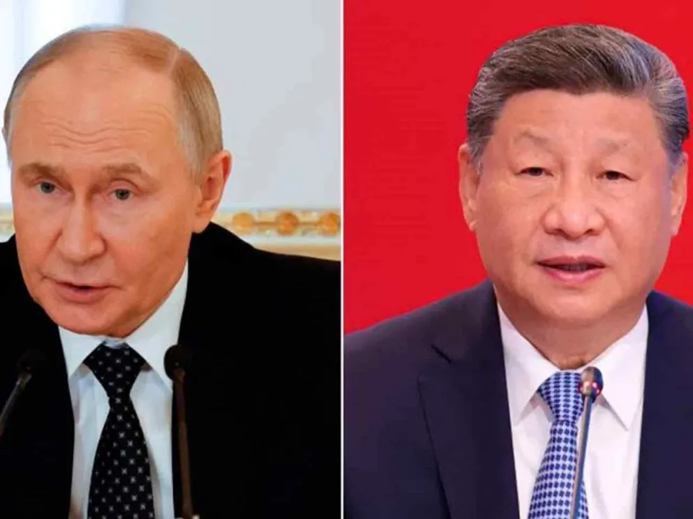 Vladímir Putin -  Xi Jinping