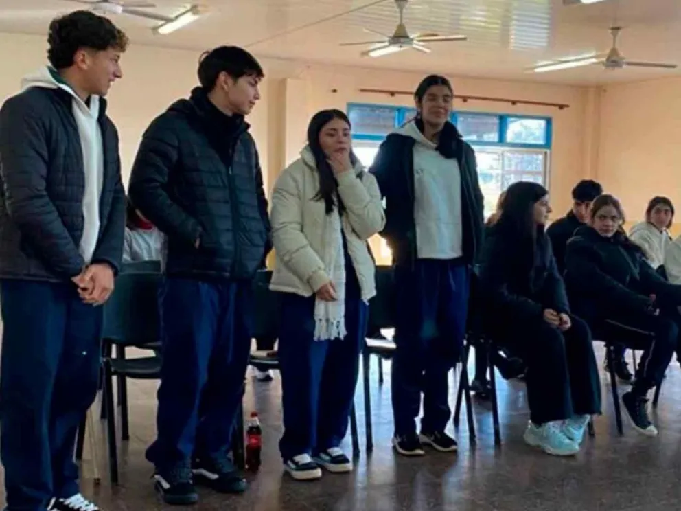 Alumnos participantes en el encuentro