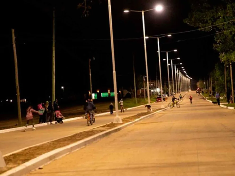 En la avenida Santa Fe