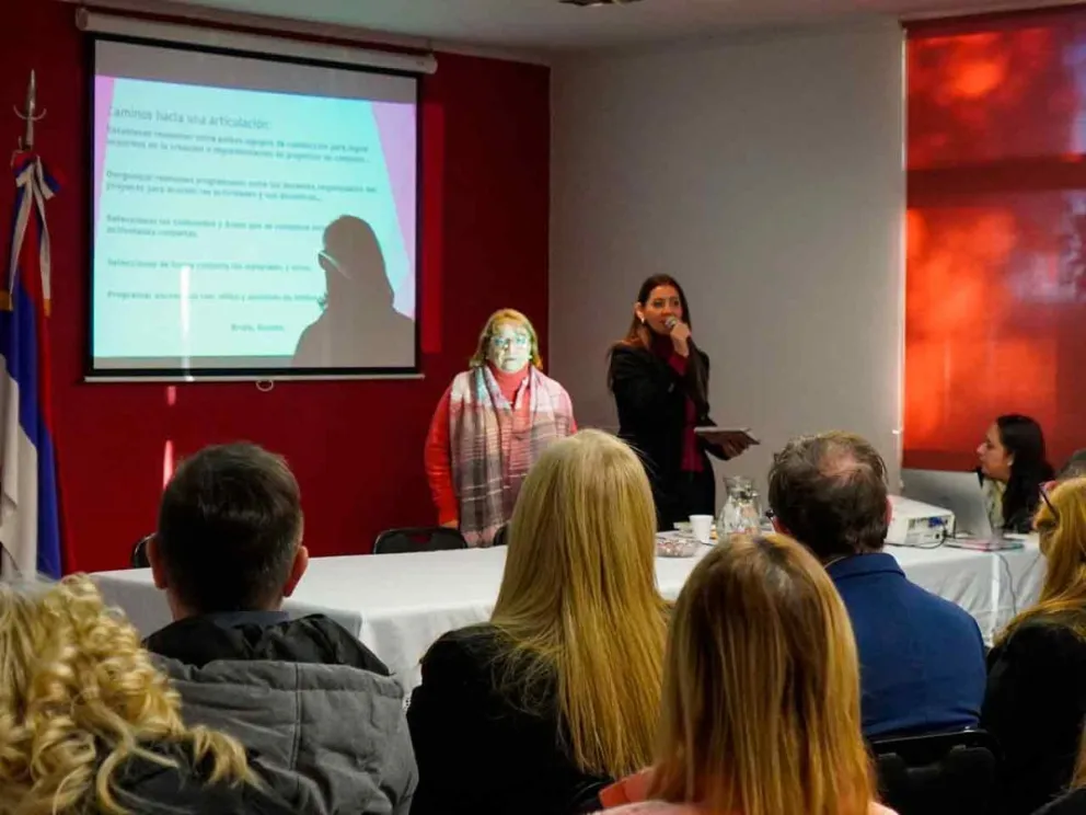 Docentes participantes en la jornada