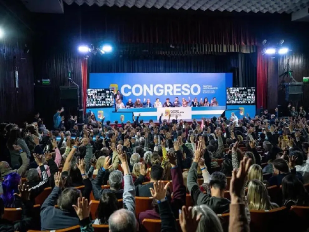 Congreso del PJ en Merlo