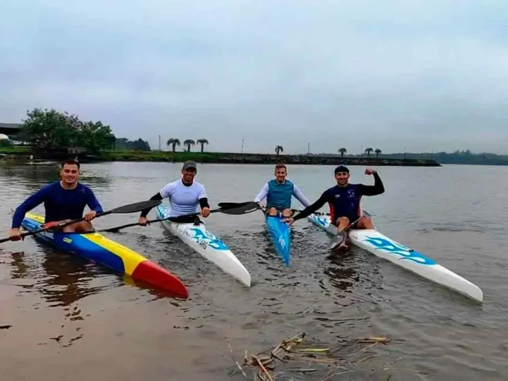  Atletas de élite de canotaje