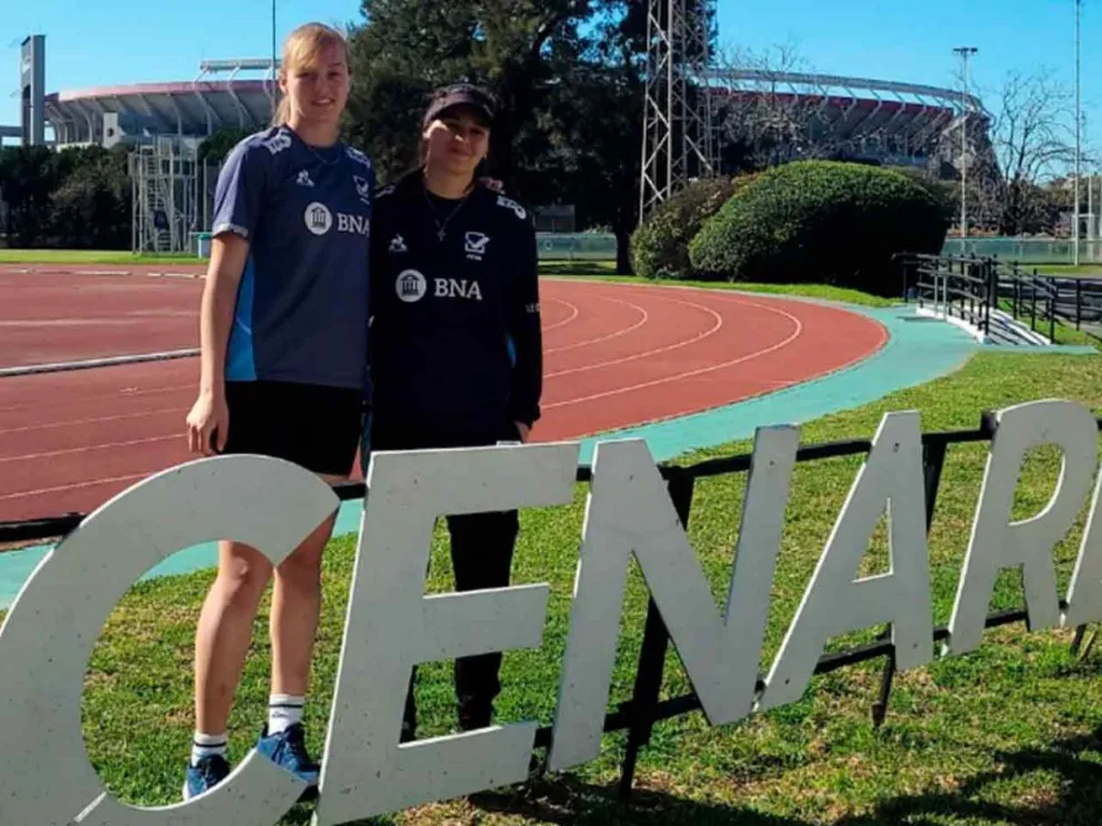 Antonella Sidoruk y Estefanía Graef