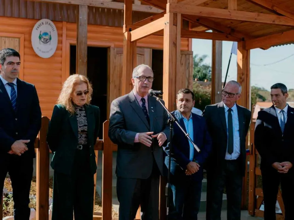 Hugo Passalacqua encabezó el acto de inauguración