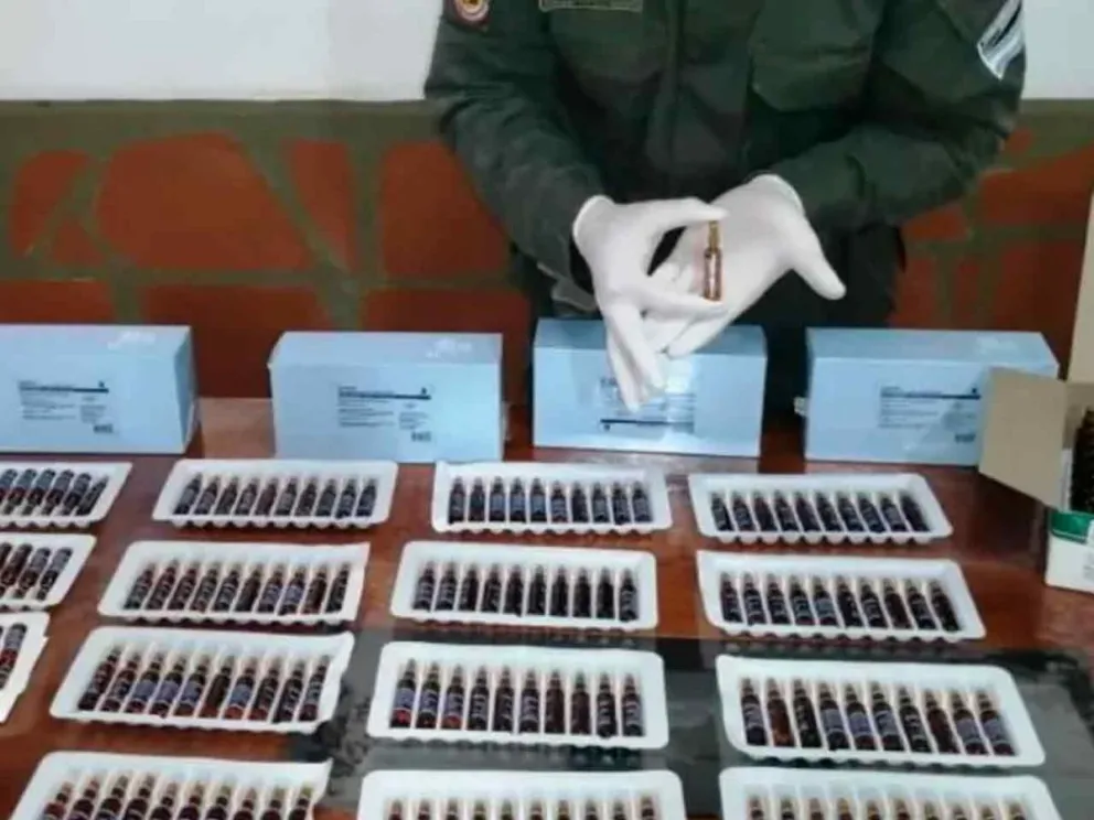 Las ampollas de fentanilo secuestradas