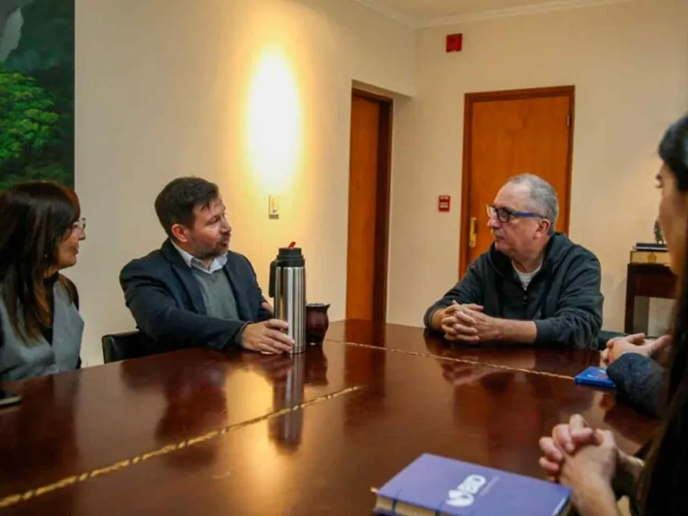 Hugo Passalacqua se reunió con Ramiro Aranda