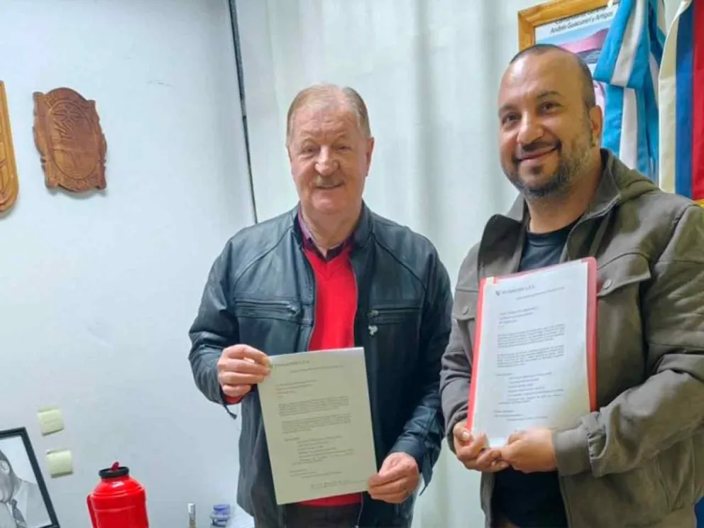 Luis Capaia y Mauricio Barrios