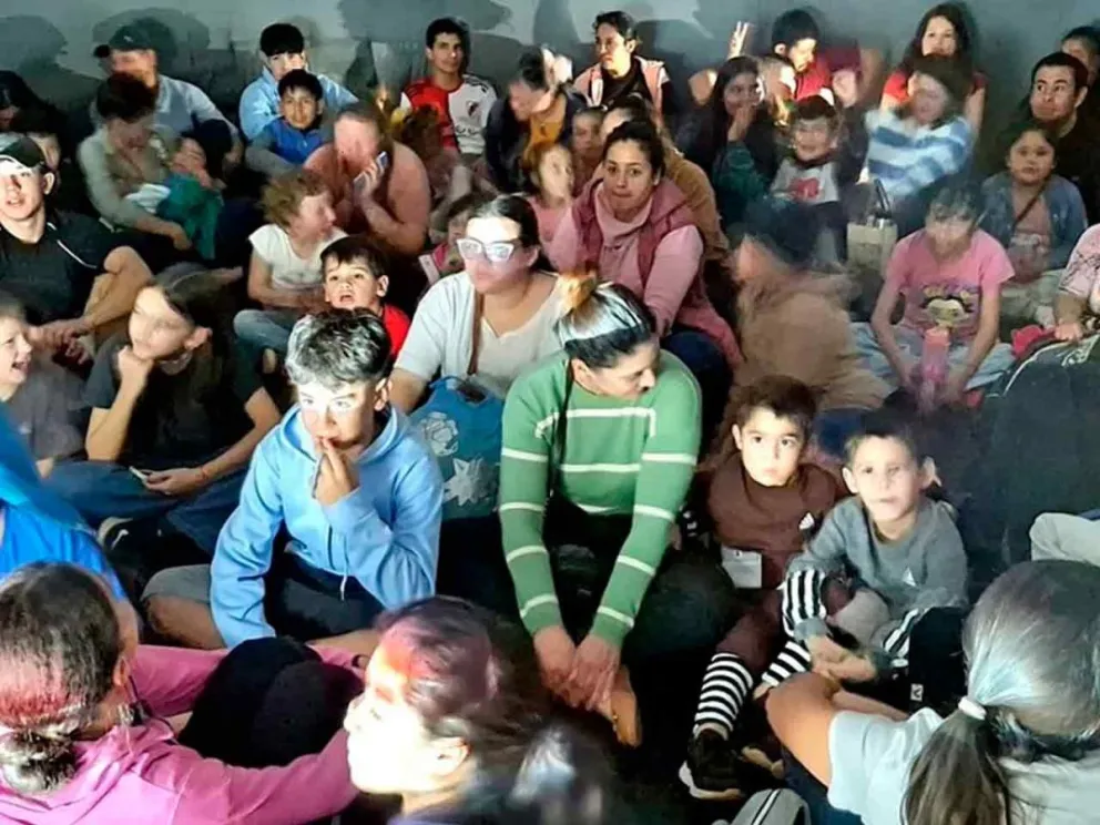 Los chicos disfrutaron del Planetario Móvil 