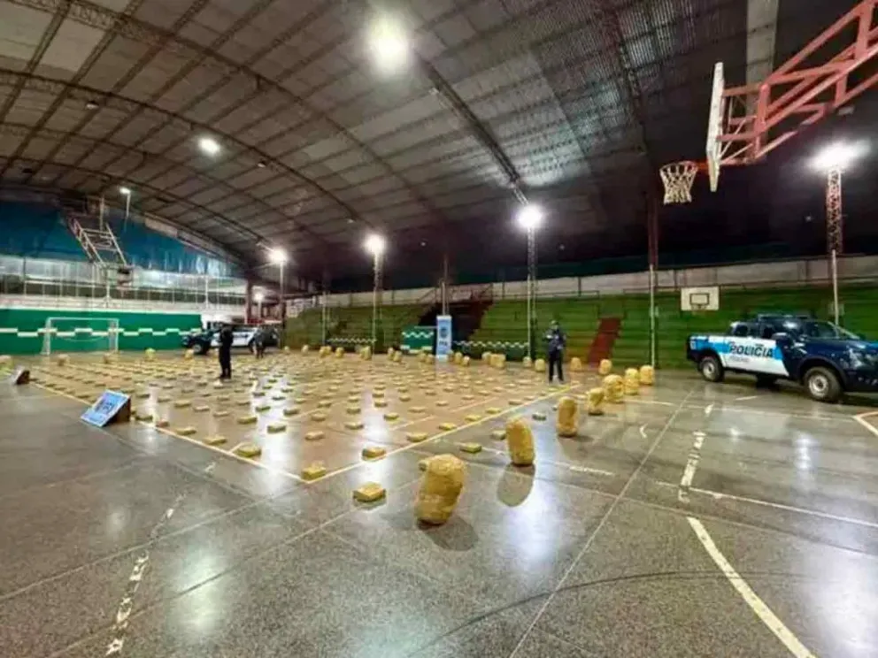 Millonario cargamento