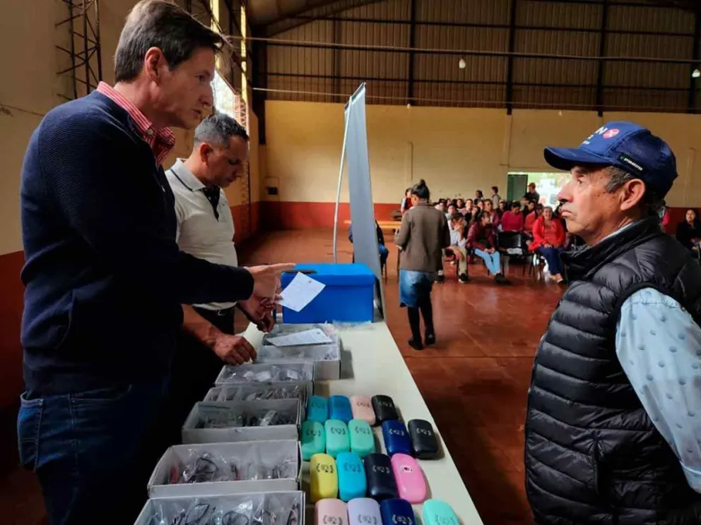 Héctor Rojas Decut acompaña el operativo