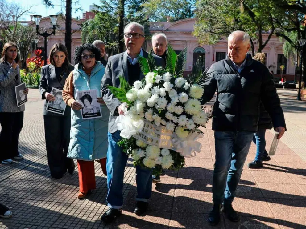Hugo Passalacqua y autoridades presentes