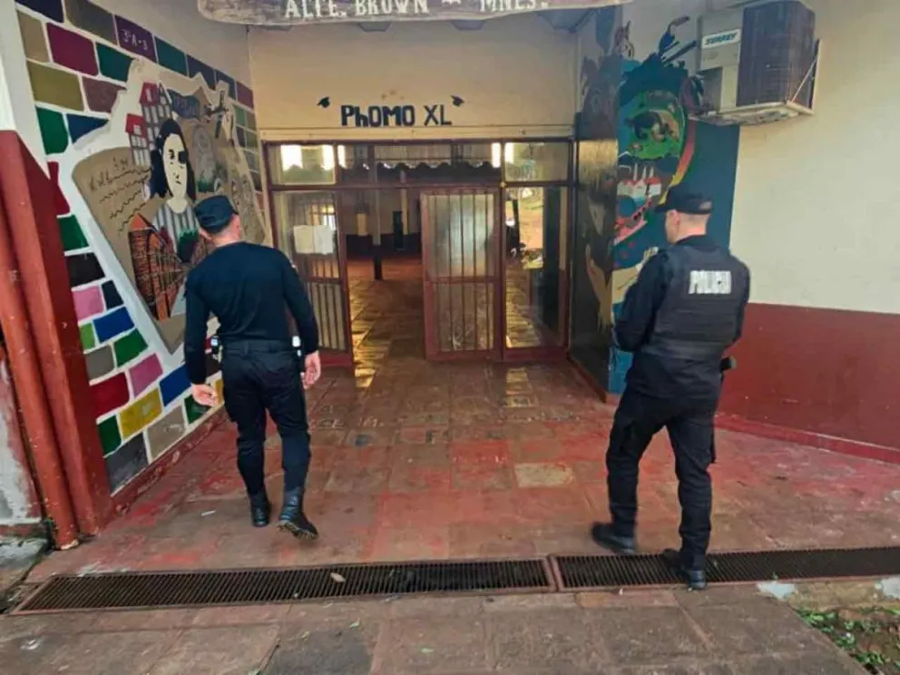 Para prevenir delitos contra la propiedad escolar