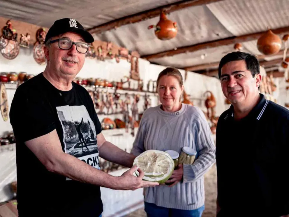 Hugo Passalacqua recorrió el predio