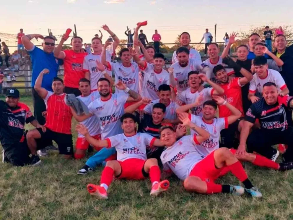 Festejando el triunfo