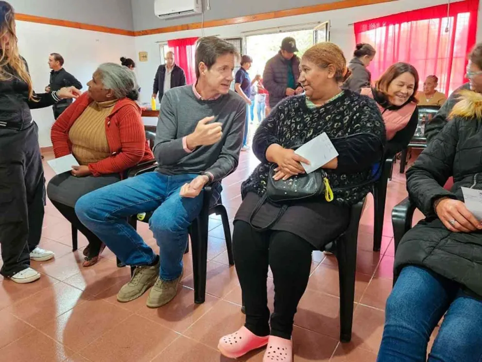 Héctor Rojas Decut acompañó el operativo