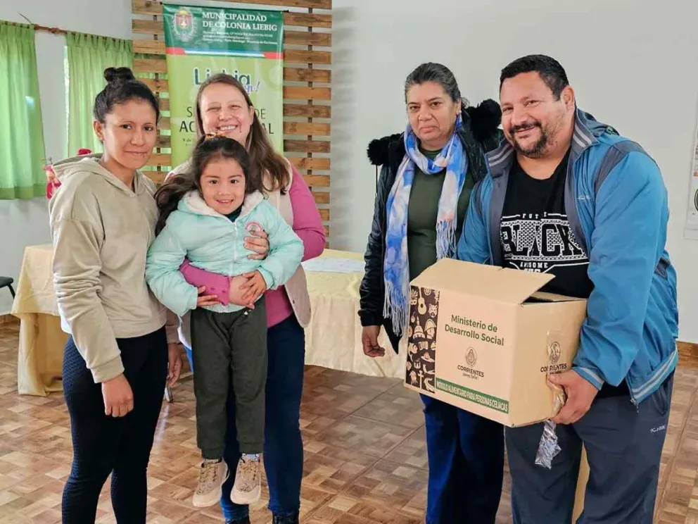 Entregaron módulos alimentarios sin TACC