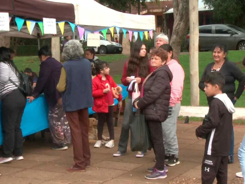 Gran concurrencia de vecinos