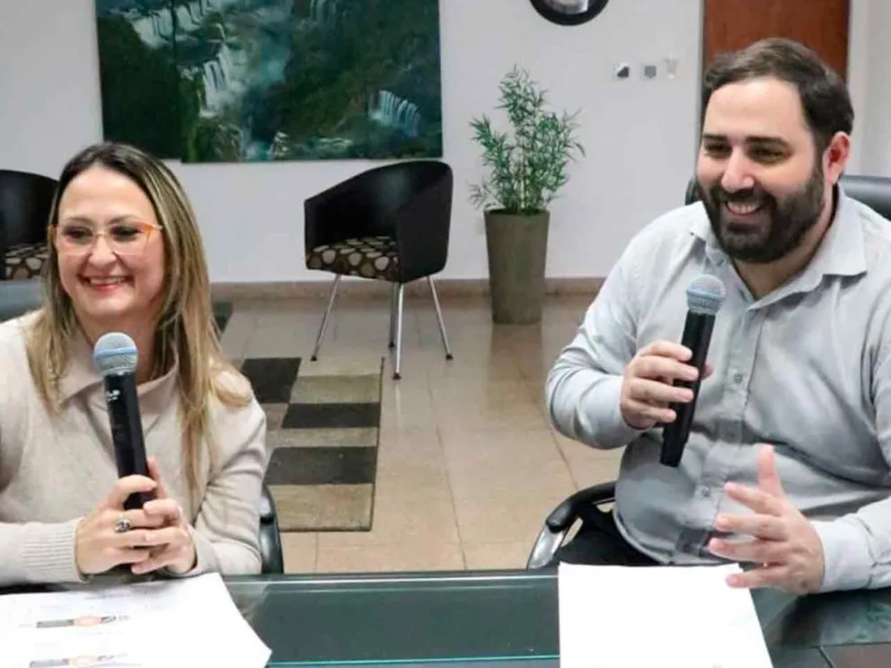 Silvia Gross y Matías Sebely