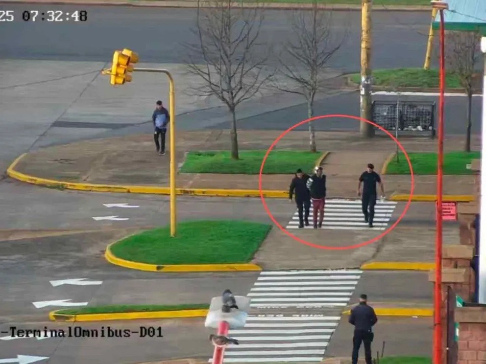 Las cámaras del CIO 911 detectaron a uno de los ladrones