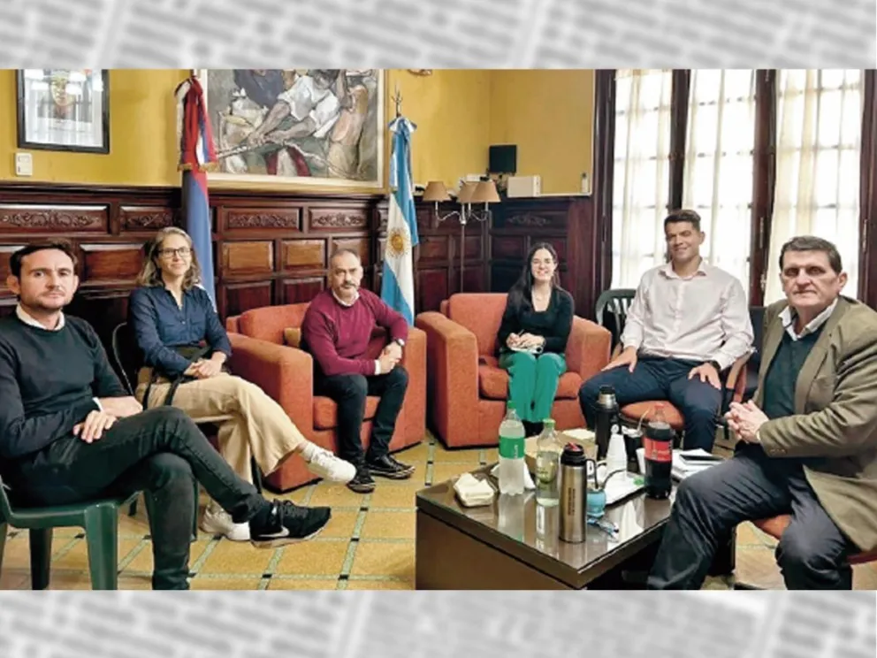 Adolfo Safrán y referentes del sector privado