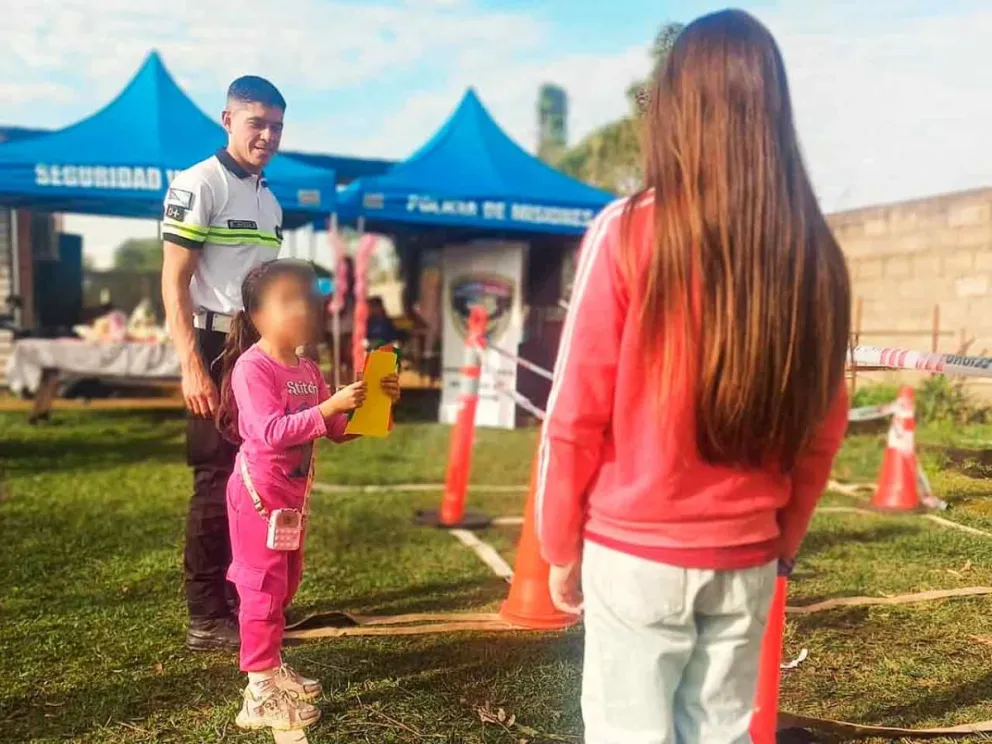 Dirigida a 35 niños del barrio