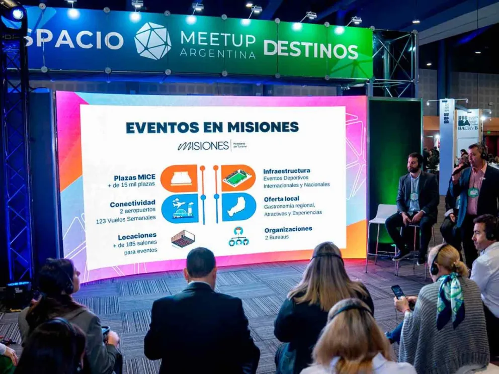 En el evento de turismo de reuniones