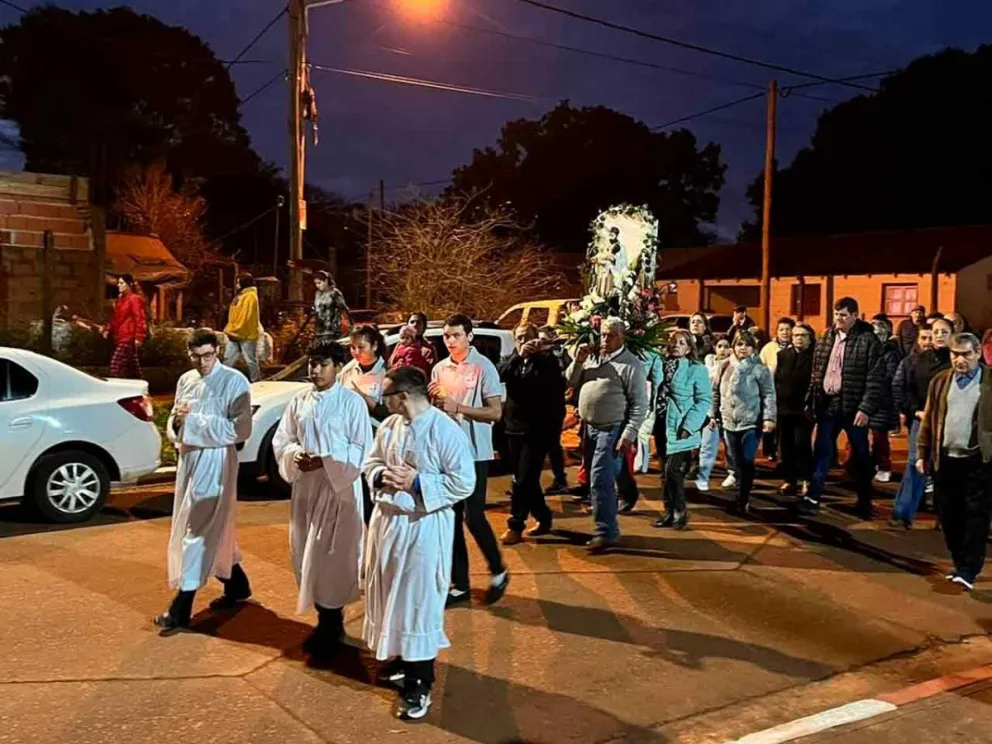 Tradicional procesión