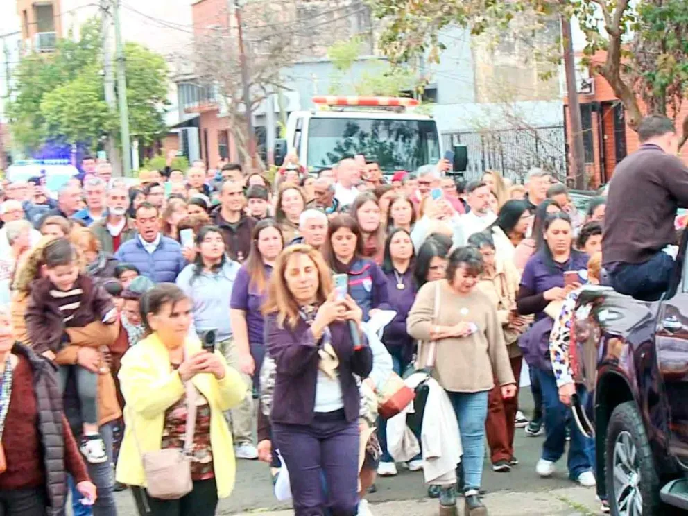 Gran cantidad de fieles acompañaron la celebración