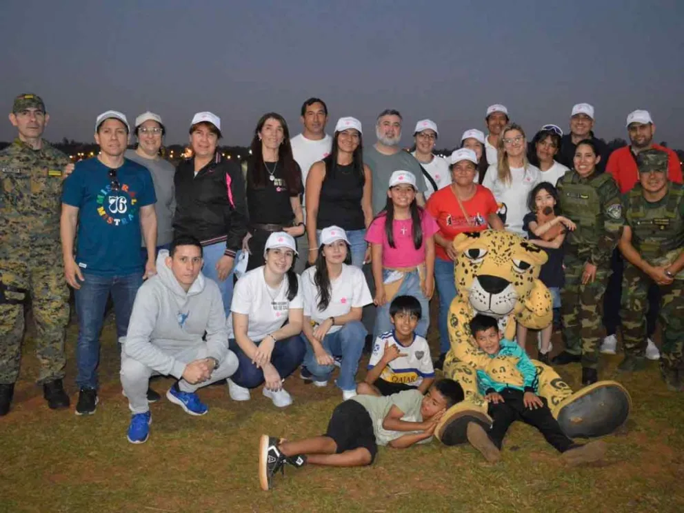 Participaron vecinos y autoridades