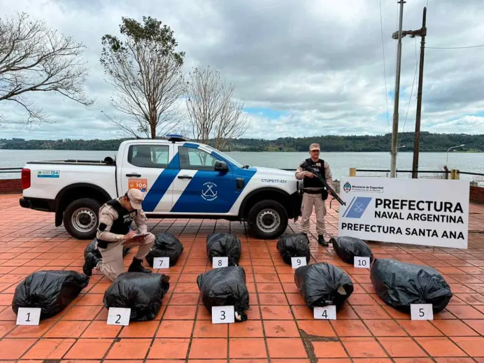 Millonario cargamento